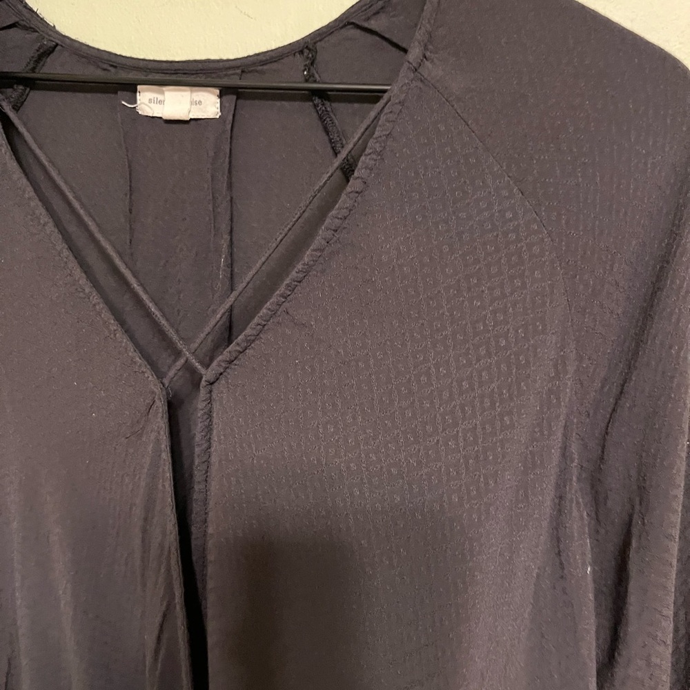 Silence And Noise Faux Cross Cross Wrap Lightweig… - image 7